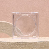 Small Size Clear Plastic Eyeshadow Case Customizable Single Pan Cosmetic Packaging