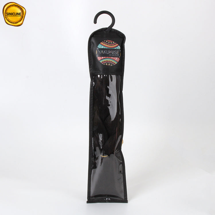 Dust Bag for Hair Hair Bundle Packaging Plastic Bags To Hang in Store Wig Bags