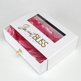 White Hair Extension Packaging Box Wig Boxes Custom Logo Packaging