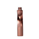 Twist-Shape Rose Gold Mascara Tube | Custom Cosmetic Packaging