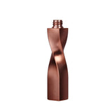 Twist-Shape Rose Gold Mascara Tube | Custom Cosmetic Packaging