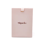 Custom Foldable Gift Box with Ribbon Tab and Foil Logo