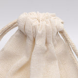 Custom Cotton Drawstring Pouches for Skincare Packaging