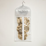 Custom Wig Packaging Bag with Hanger | Zipper Hair Extension Storage Bag