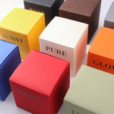 Custom Candle Box with Foil Stamping Logo Wholesale Packaging