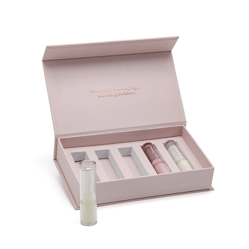 Custom Magnetic Lipstick Gift Box with Insert Tray