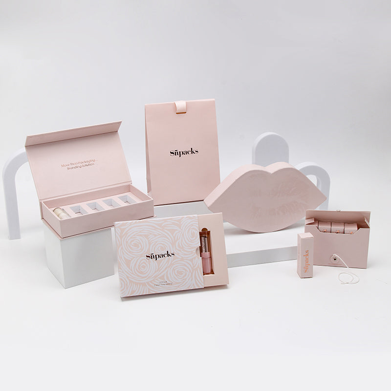 Custom Luxury Lipstick Packaging Set Cosmetic Gift Boxes