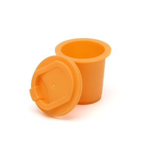 12ml Capsule Face Mask Cup Packaging with Lid Custom Skincare Sample Container