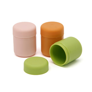 Custom Cylindrical Cosmetic Jar Mini Mask & Skincare Container