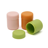 Custom Cylindrical Cosmetic Jar Mini Mask & Skincare Container