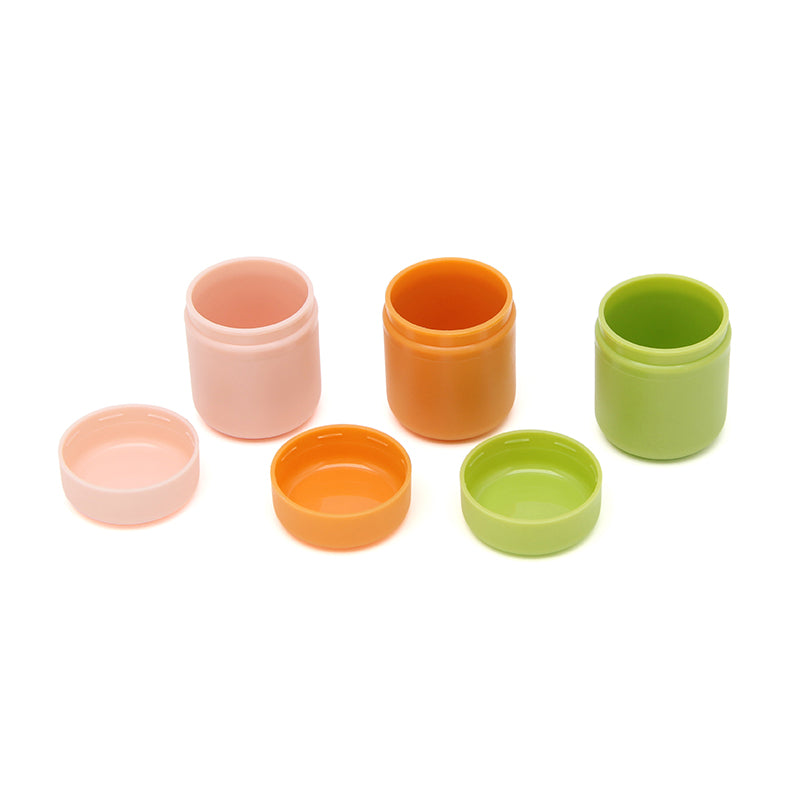 Custom Cylindrical Cosmetic Jar Mini Mask & Skincare Container