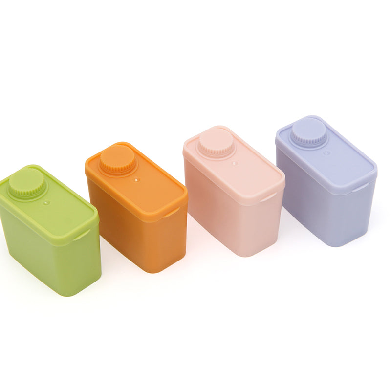 Rectangular Mini Cosmetic Jar Custom Skincare Mask Container