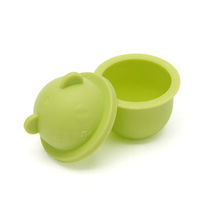 Cute Panda Face Capsule Skincare Sample Jar Travel Face Mask Container