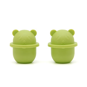 Cute Panda Face Capsule Skincare Sample Jar Travel Face Mask Container