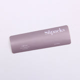 Custom Matte PVC Nail Polish Bottle Labels
