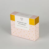 Custom Eye Mask Packaging Box with Gold Foil Printing